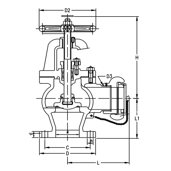 JIS F7333 65A Bronze Hose Angle Valve 1.jpg